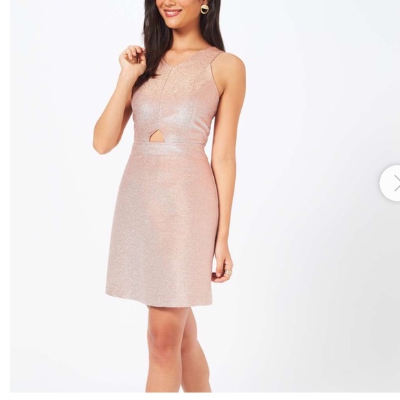 rose gold dress casual